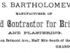 John S. Bartholomew Advertisement