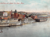 Saint Paul Union Depot & River Postcard