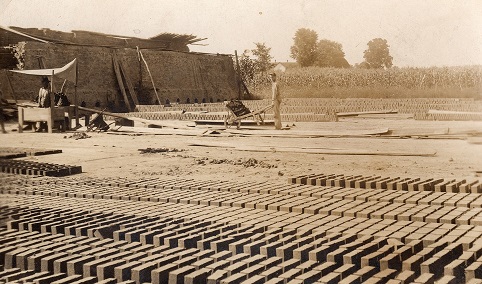 Drying the Raw Bricks