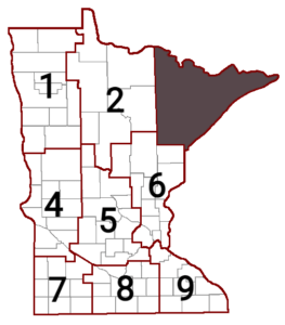 NE MN Map